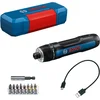 Bosch Bosch GO 3 Akumulatorski vijačnik (8-delni set bitov, USB-C kabel, mini kovček)