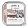 Wolf of Wilderness Adult 6x150 g - pladnji - Strong Lands - svinjina