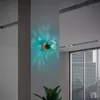 Opviq Zidna lampa Benek-15-14402, 15x18x15cm, IP20, Zlatna boje
