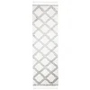 Chemex Preproga Boho Modern Shaggy Soft Sidewalk G935A Kremna Siva 100x250 cm