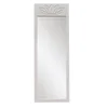 Hanah Home Samostojeće ogledalo Lotus, 55x155x2 cm, Belo