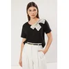 Trendyol Milla Ženska majica TWOSS25TS00044, Crna