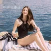 Atlanticbeach Ženski jednodelni kupaći kostim, Crni