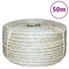 Vidaxl Vrv iz 100 % sisala 6 mm 50 m