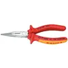 KNIPEX Klešta špic prava sa bočnim sečenjem 1000V VDE 160mm 25 06 160 crvena
