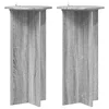 Stalak za biljke 2 pcs Siva sonoma 40 x 40 x 80 cm