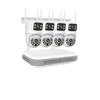 OEM Brezžični CCTV sistem, NVR za kanal, kamere z dvema objektivoma, nočni vid -8CH NVR in 4 Kamere -None, (5000137601)