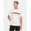 Tommy Hilfiger Majica MW0MW36498 Bela Regular Fit