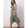 Trendyol Curve Ženska haljina Tbbss25Ah00242, Crna
