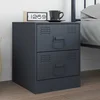Ručke za ormariće 2 pcs Antracit 85 x 45 mm Metal