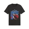 PUMA Fanpack 90s Tee Relaxed Men, Football, Black/White, M