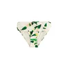 Mint Velvet Bikini hlačke  zelena / temno zelena / rosé / bela