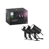 Philips 17414/30/P7 - KOMPLET 3x LED spot svetiljke Hue LILY 3xLED/8W/230V IP65