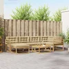 Set vanjskih sofa 7 pcs Bijela i bež