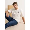 Trendyol Muška majica Tmnss26Ts00025, Krem
