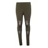 Urban Classics Pajkice Ladies Tech Mesh Legging, zelena
