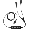 JABRA Link 265 USB with 2 QD Training cable with mute option