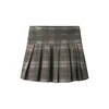 Name It krilo 13249955 NKFRARPU PLEATED SKIRT D rjava 134