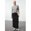 Trendyol Milla Ženski duks Twoaw25Hi00152, siva / gri