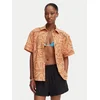 Billabong Srajca Summers End EBJWT00126 Oranžna Oversize