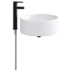 Umivaonik za kupaonicu Mat Crna 40,5 x 40,5 x 15,5 cm Metal