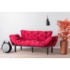 Atelier del Sofa Trosed na razvlačenje Nitta 185x85x70cm Bordo