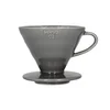 Keramický dripper Hario V60-02 (VDC-02-GR-UEX) – sivý