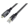 PremiumCord Ethernetni kabel USB-C - LAN RJ45 10/100/1000 MBIT 1m