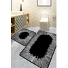 Lessentiel Maison Set prostirki za kupatilo Somber, 2 Komada, Crna
