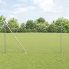 Stup za ogradu 26 pcs Siva 3,2 x 3,2 x 225 cm