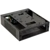 Chieftec Compact Seriesmini ITX, IX-03B-OP, črna, Alu, brez napajalnika