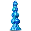 SuperLove Monster Knots Dragon Dildo Blue