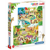 CLEMENTONI Puzzle 2 x 60 LO Zoo - Noli 1