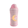 Kikka Boo Šolja sa slamkom Moony Me 220ml Pink