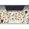 Decormat Podloga za pisalno mizo Small triangles 120x60 cm