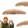 Vaba za črve Larva 035 Pellets sirni črvi, kozarec 4,5 cm, 8 kosov