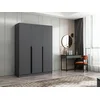 Hanah home Ormar Kale 135x210x52cm Antracit