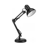 Stona lampa sa klipsom 2u1 1xE27/60W/230V crna