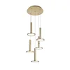 PALENCIA VISILICA LED 47W/3000K/2665lm/IP20/MESING ZLATNA