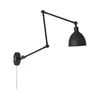 ByRydens 2827660-4000 - Prigušiva zidna lampa BAZAR 1xE27/5W/230V crna