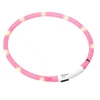 Flamingo Visio Light Led ovratnica za pse - pink 70 cm