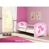 Deciji krevet ACMA II 140x70 + dusek 6 cm WHITE7