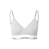 Calvin Klein Underwear Nedrček svetlo siva/črna/bela