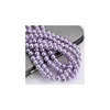 Biserne staklene perle 8 mm lila niska 90 cm