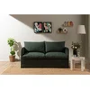 Atelier del Sofa Dvosed na razvlačenje Saga XL, 148 x 70 x 66 cm, Zeleni