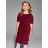 Sinsay - Haljina sa šljokicama - burgundy