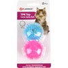 Igrača za mačke Valda 2 žogi pink&modra Flamingo - Mačje igrače - Guma in lateks