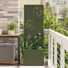 Privatnost u vrtu Cvjetni Maslinovo zelena 50 x 140 cm