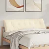 Jastuk za leđa Krema 180 x 50 cm Kordura tekstil