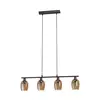 Eglo 98765 - Luster na sajli ZABALEA 4xE14/40W/230V